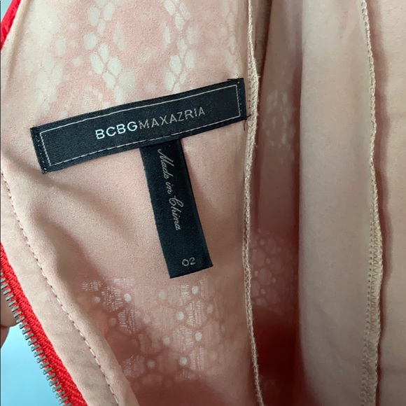 BCBGMaxazria Berry Red Renata Dress - Picture 6 of 8